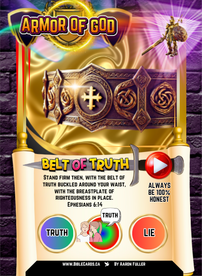 Fruit of The Spirit Edition Bible Cards - Pack of 29 Trading Cards