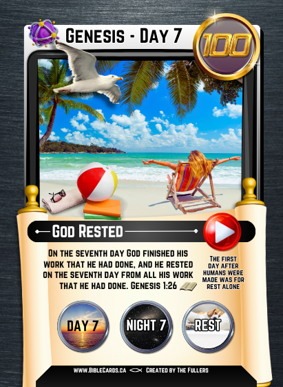 Genesis Edition Bible Cards - Pack of 26 Trading Cards