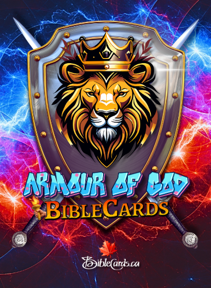 Armor of God Edition Bible Cards - Pack of 29 Trading Cards