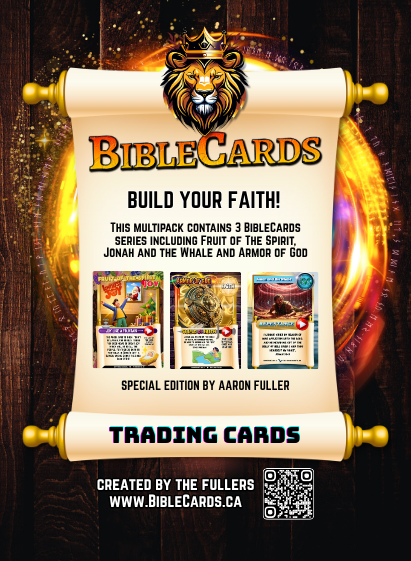 Fruit of The Spirit Edition Bible Cards - Pack of 29 Trading Cards