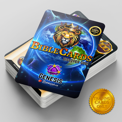 Genesis Edition Bible Cards - Pack of 26 Trading Cards