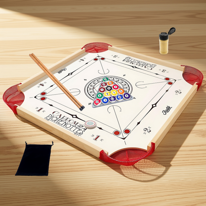 Jeu de société classique Carrom et Pichenottes