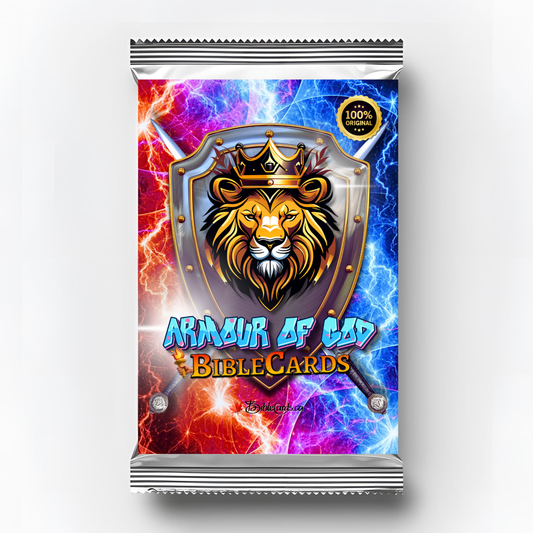 Armor of God Edition Bible Cards - Pack of 29 Trading Cards