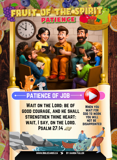 Fruit of The Spirit Edition Bible Cards - Pack of 29 Trading Cards