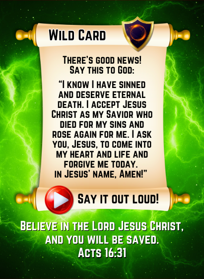 Generations V2 Bible Cards Game - Pack of 72 Playing & Trading Cards