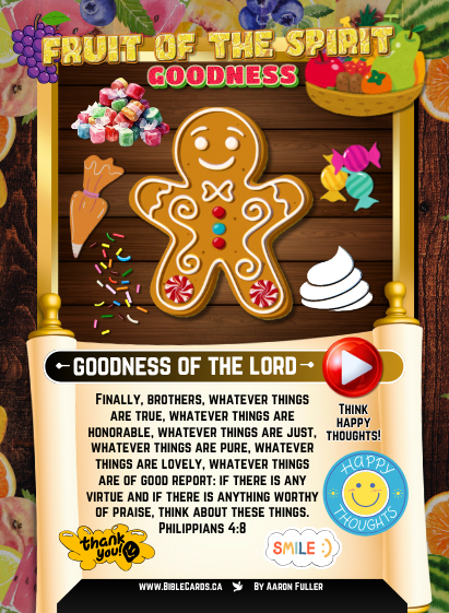 Fruit of The Spirit Edition Bible Cards - Pack of 29 Trading Cards