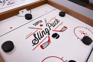 Super Slingpuck (Includes Board, Discs, Pouch & Rules) - Carrom Canada